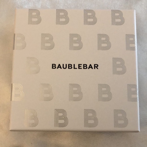 Baublebar Silver Tone Ghouls Rule Ghost Drop Earrings Crystal Fringe NIB - Picture 11 of 12